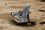 1 Tattoo Machine Frame-blued